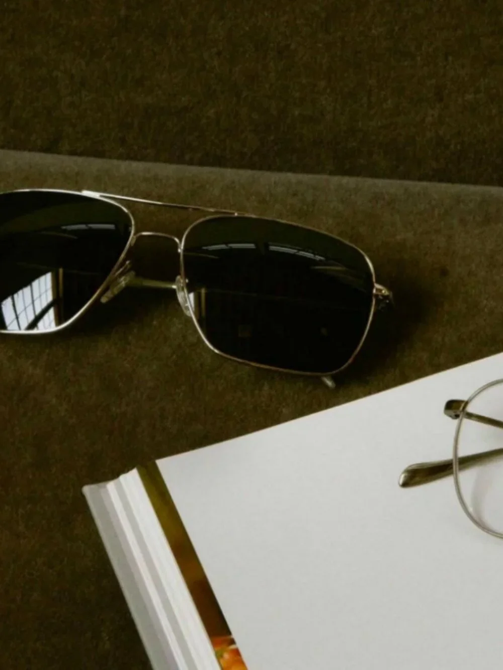 Clooney, Brosnan, Damon, Jon Bon Jovi's Fav~ OLIVER PEOPLES CLIFTON SUN MSRP$597